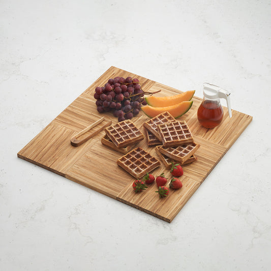 extra large smorgas board with an array of charcuterie items